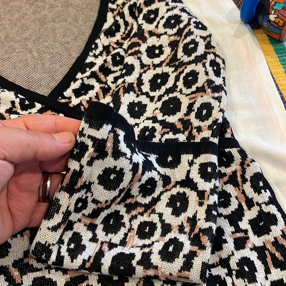 0107 Vintage DVF Leopard Print Wrap Dress SZ - Medium. Diane Von Furstenberg - Picture 3 of 10